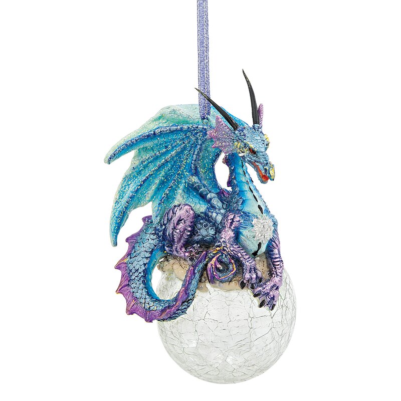 Design Toscano Frost, The Gothic Dragon 2013 Holiday Ornament & Reviews ...